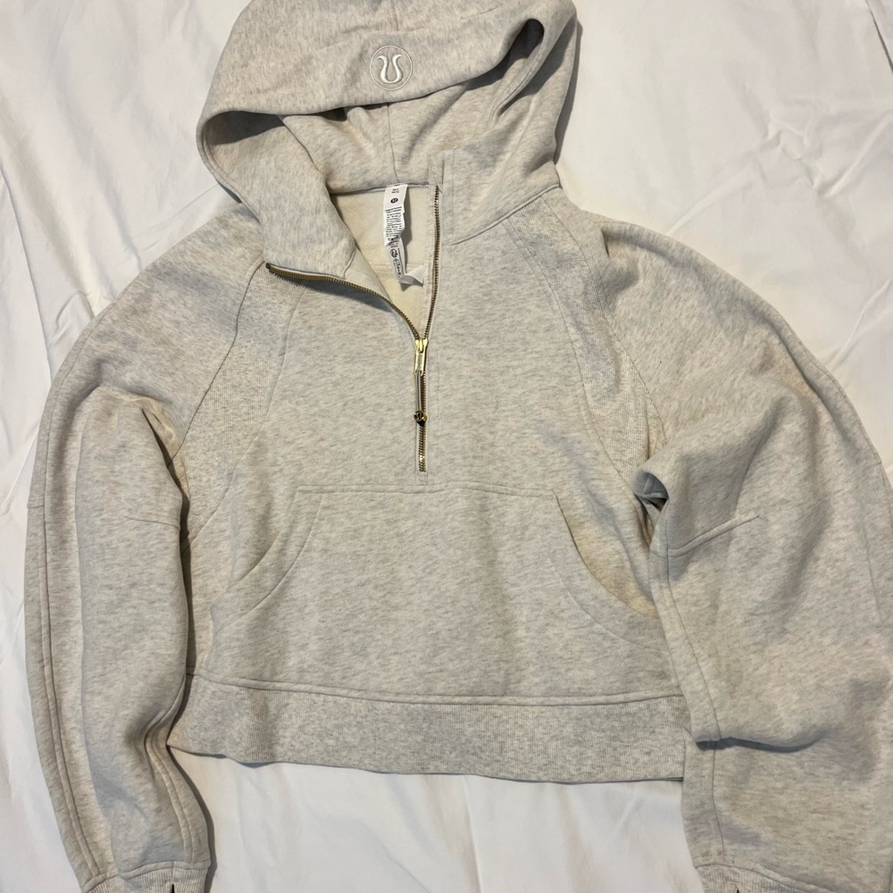 Lululemon oversized scuba half zip
